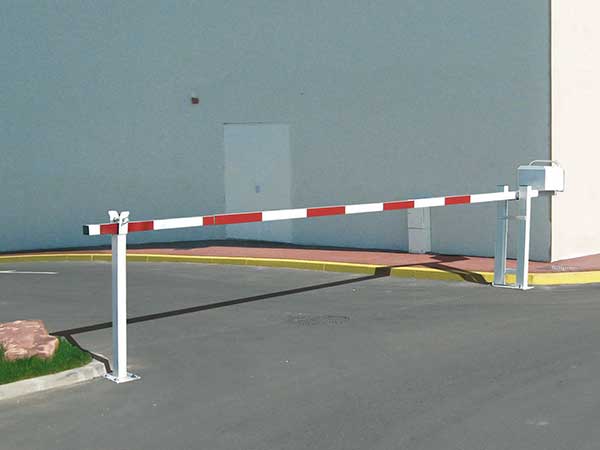 Telescopic boom barrier - Bollard Street